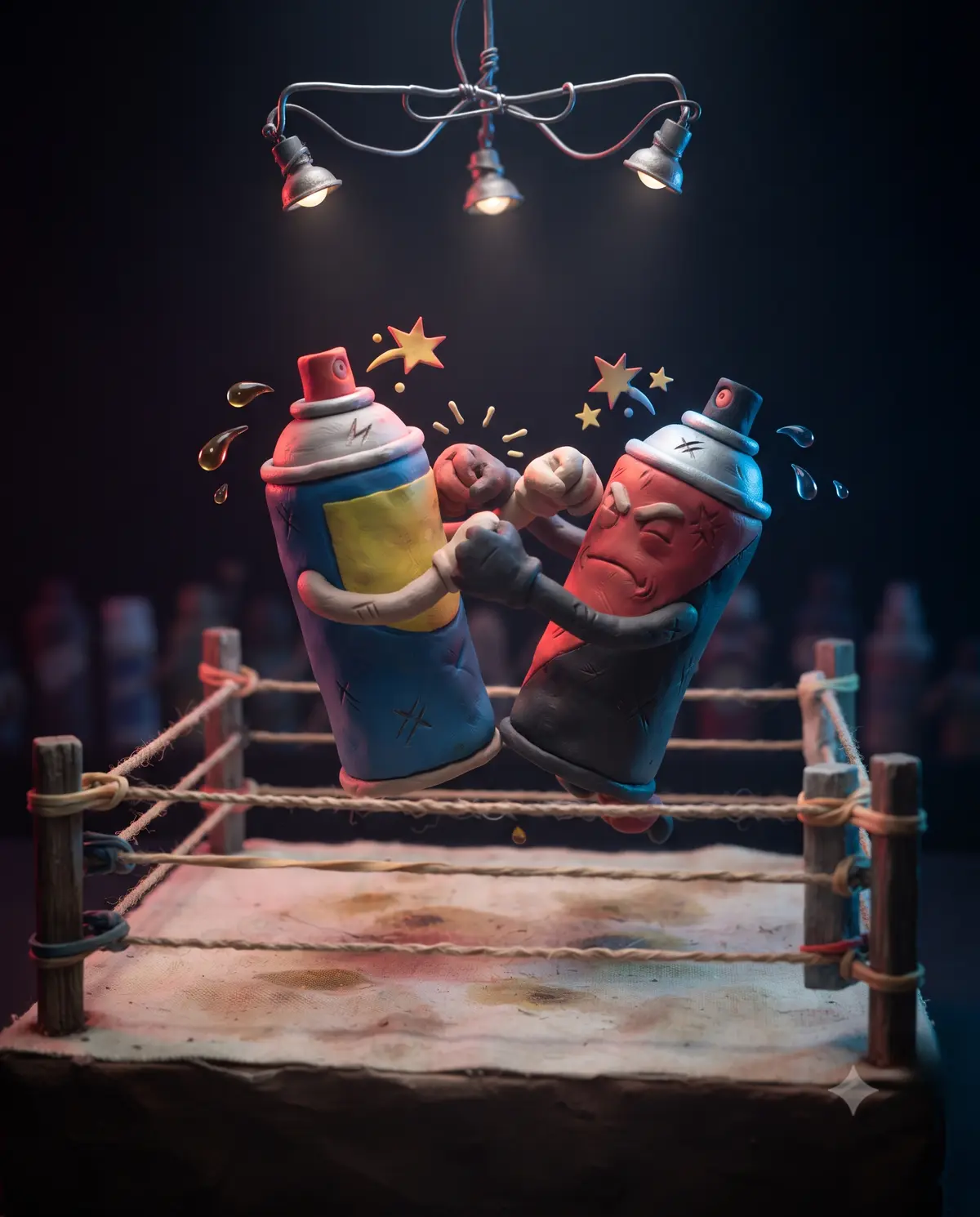 WD-40 Original vs PB B'laster: claymation fight preview